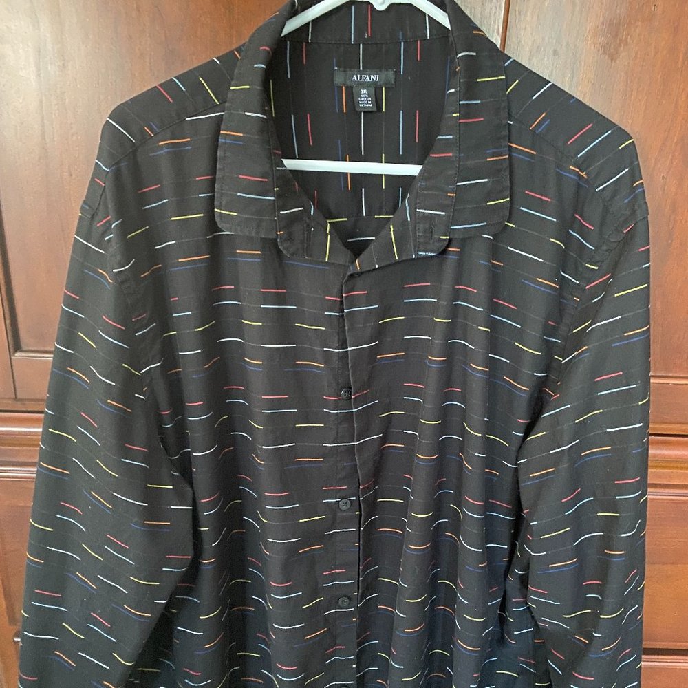 Men's Alfani long sleeve dress shirt